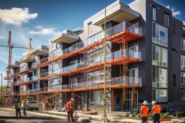 design construction apartment building